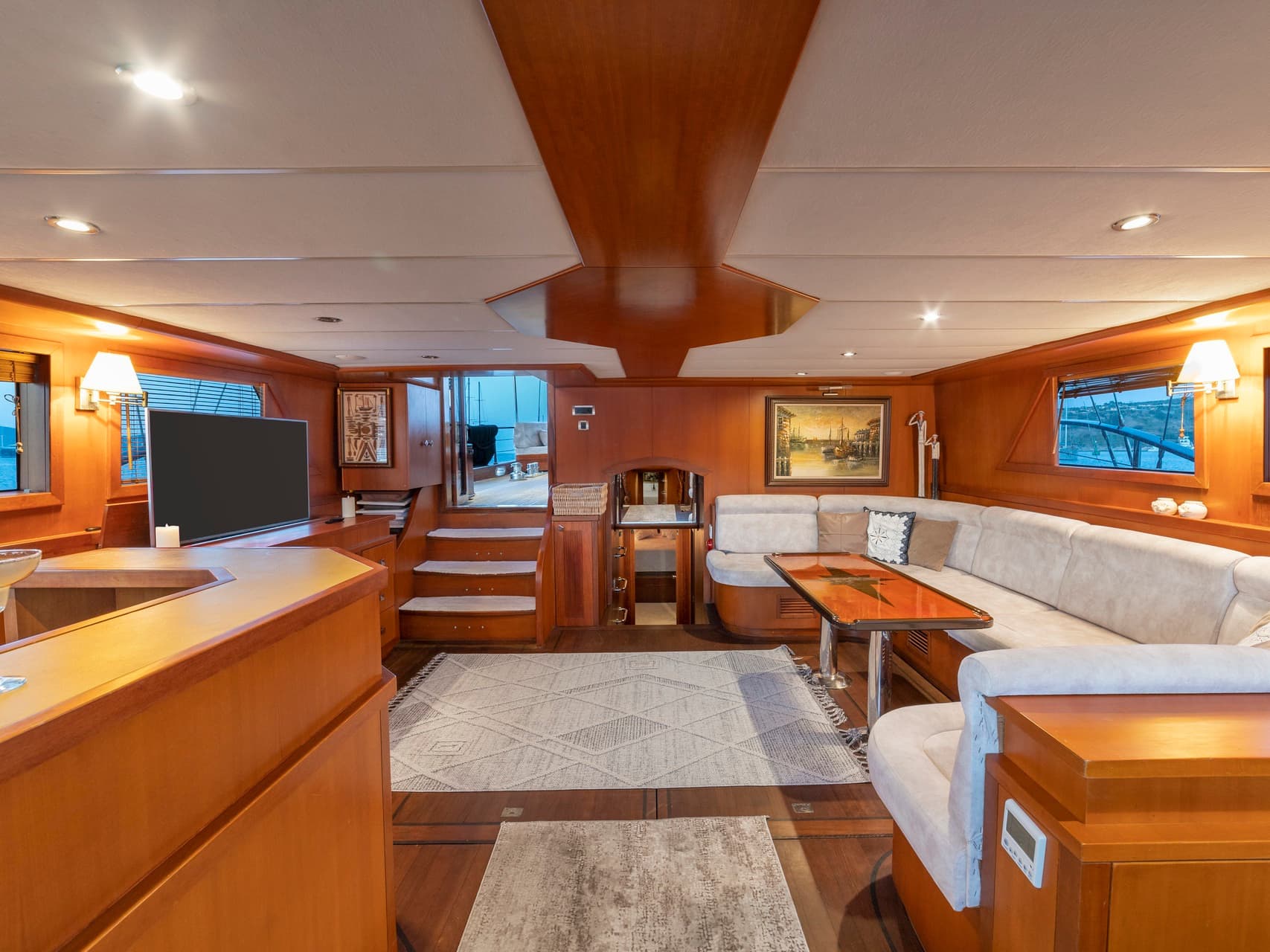 Boat interior