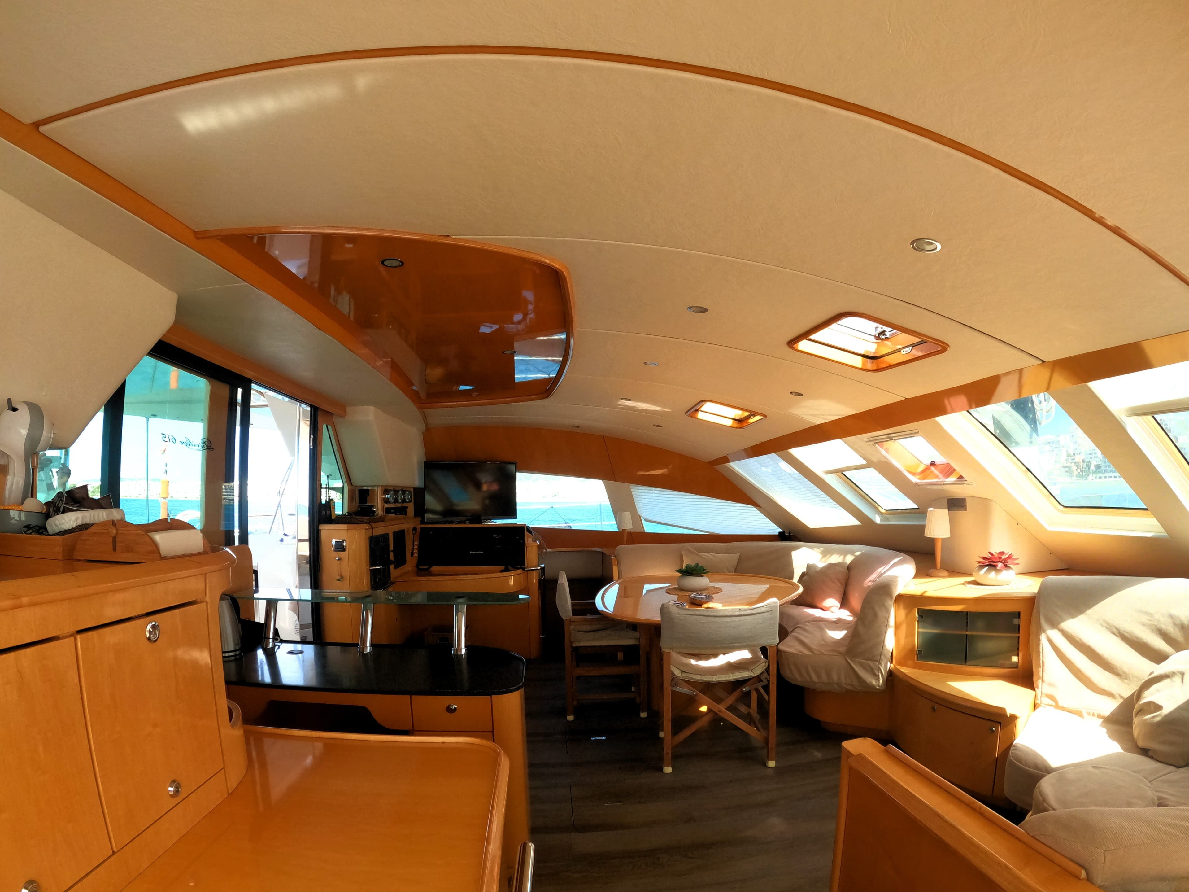 Boat interior